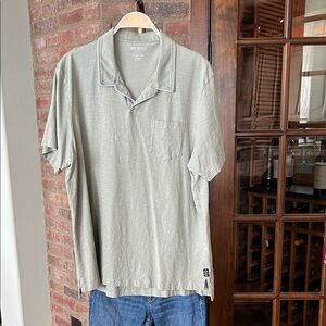 Todd Snyder Light Sage Green Casual Shirt